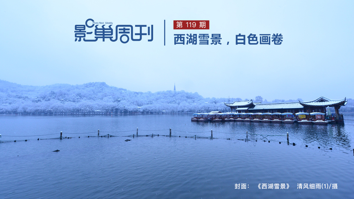 【影巢周刊】西湖雪景，白色畫卷