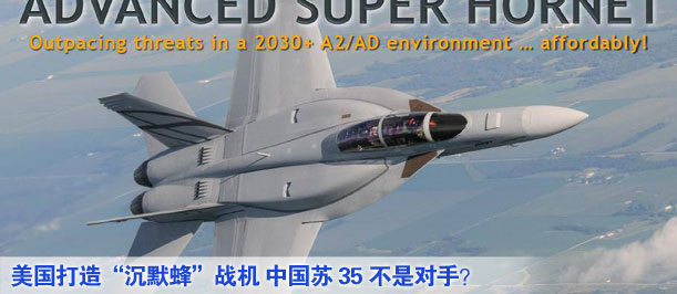 美國打造“沉默蜂”戰(zhàn)機 中國蘇35不是對手？