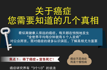 關(guān)于癌癥，您需要知道的幾個(gè)真相
