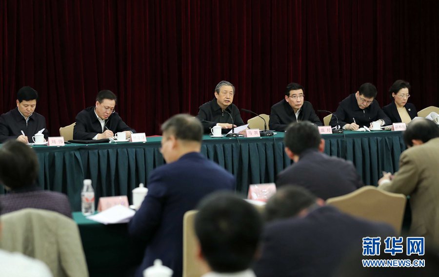 2月28日，國家新材料產(chǎn)業(yè)發(fā)展專家咨詢委員會(huì)成立大會(huì)在北京召開。中共中央政治局委員、國務(wù)院副總理、國家新材料產(chǎn)業(yè)發(fā)展領(lǐng)導(dǎo)小組組長馬凱出席會(huì)議并講話。新華社記者劉衛(wèi)兵攝 