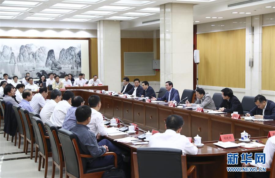 9月21日，中宣部在北京召開中央媒體駐外機構(gòu)外宣工作座談會。中共中央政治局委員、中央書記處書記、中宣部部長劉奇葆出席座談會并講話。新華社記者 謝環(huán)馳 攝 