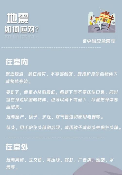 地震如何應(yīng)對？