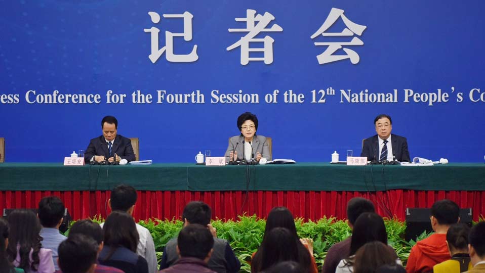 李斌、馬曉偉和王培安答記者問