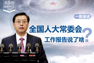 一圖速讀：全國人大常委會工作報告說了啥？