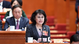 中國(guó)殘疾人聯(lián)合會(huì)主席團(tuán)主席，北京2022年冬奧會(huì)和冬殘奧會(huì)組織委員會(huì)執(zhí)行主席、黨組副書記 張海迪