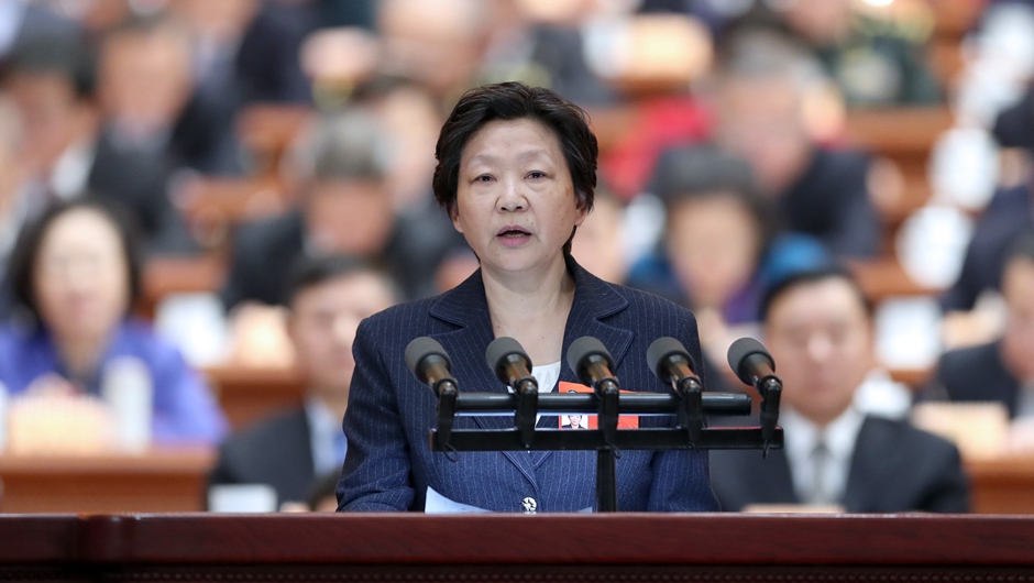 全國政協(xié)人口資源環(huán)境委員會副主任，九三學(xué)社中央副主席 印紅