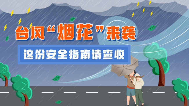MG動畫：臺風“煙花”來襲，這份安全指南請查收