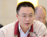 北京市建工集團總承包部工會主席、黨委副書記李長曉發(fā)言