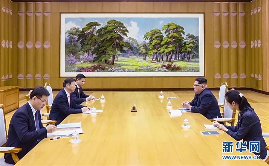 （新華網(wǎng)）金正恩會見中聯(lián)部部長、中國藝術團團長宋濤 