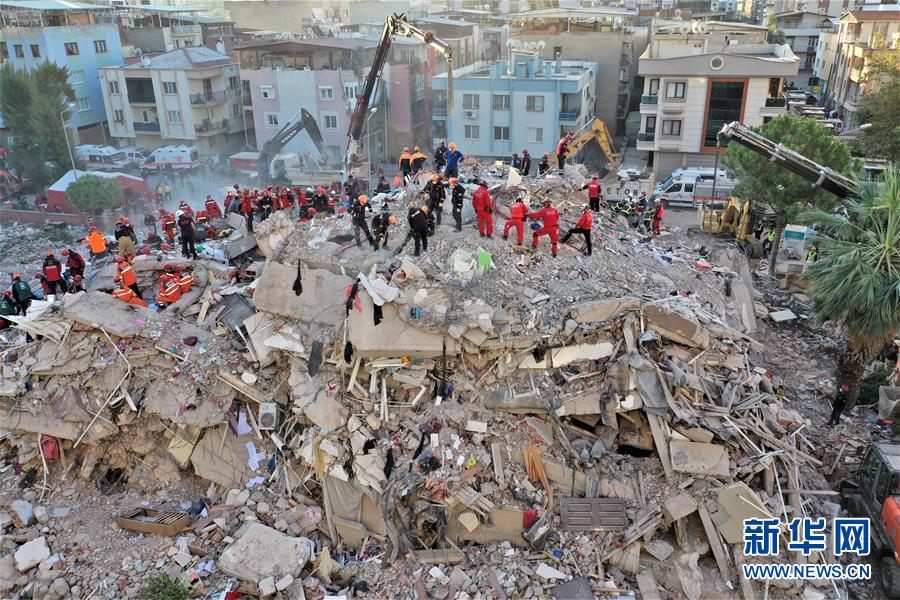 （國(guó)際）（2）愛琴海地震致土耳其、希臘至少27人死亡